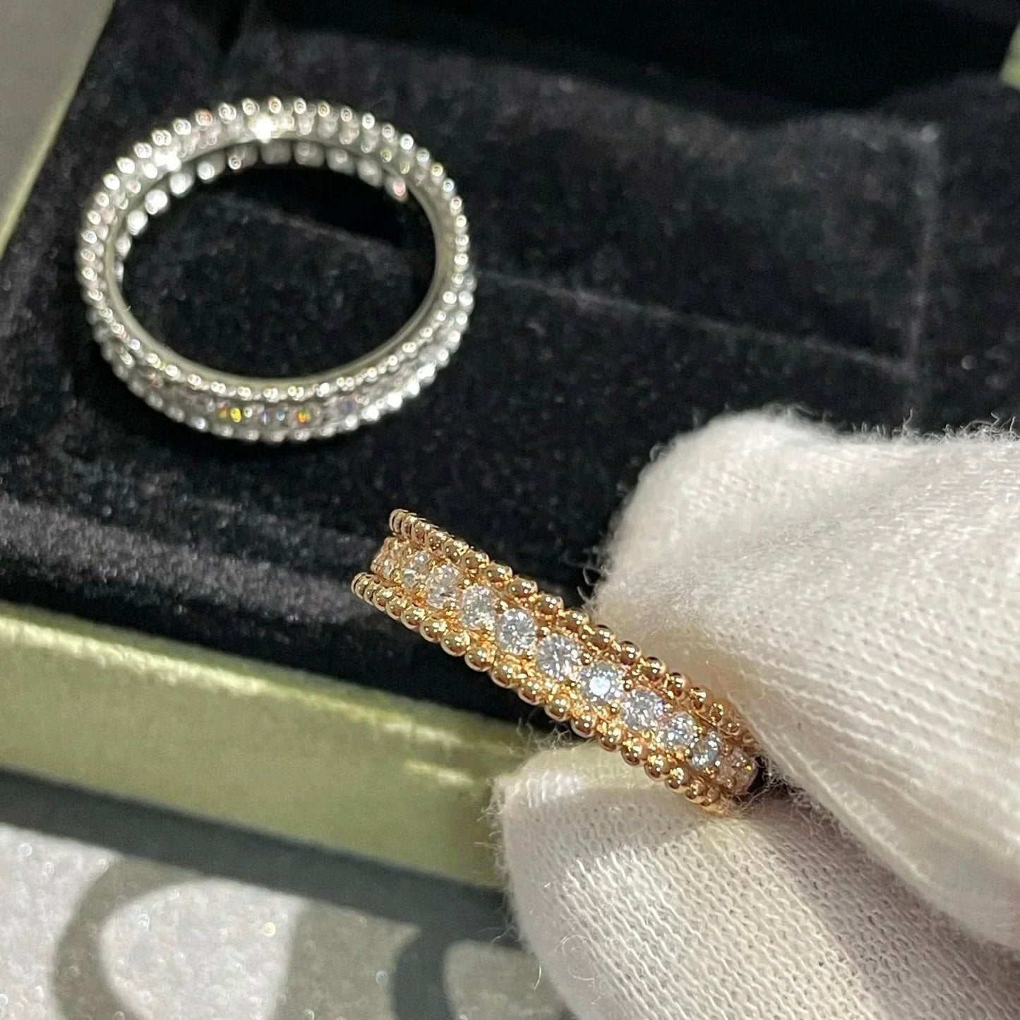 [Kincade Jewelrys]PERLEE DIAMOND ROSE GOLD RING
