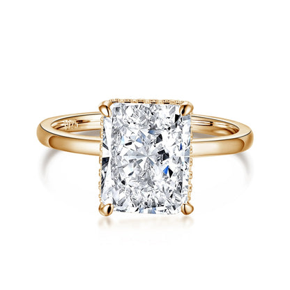[Kincade Jewelrys]4.0 Carat Ornate Enchanting Radiand Cut Banquet Ring