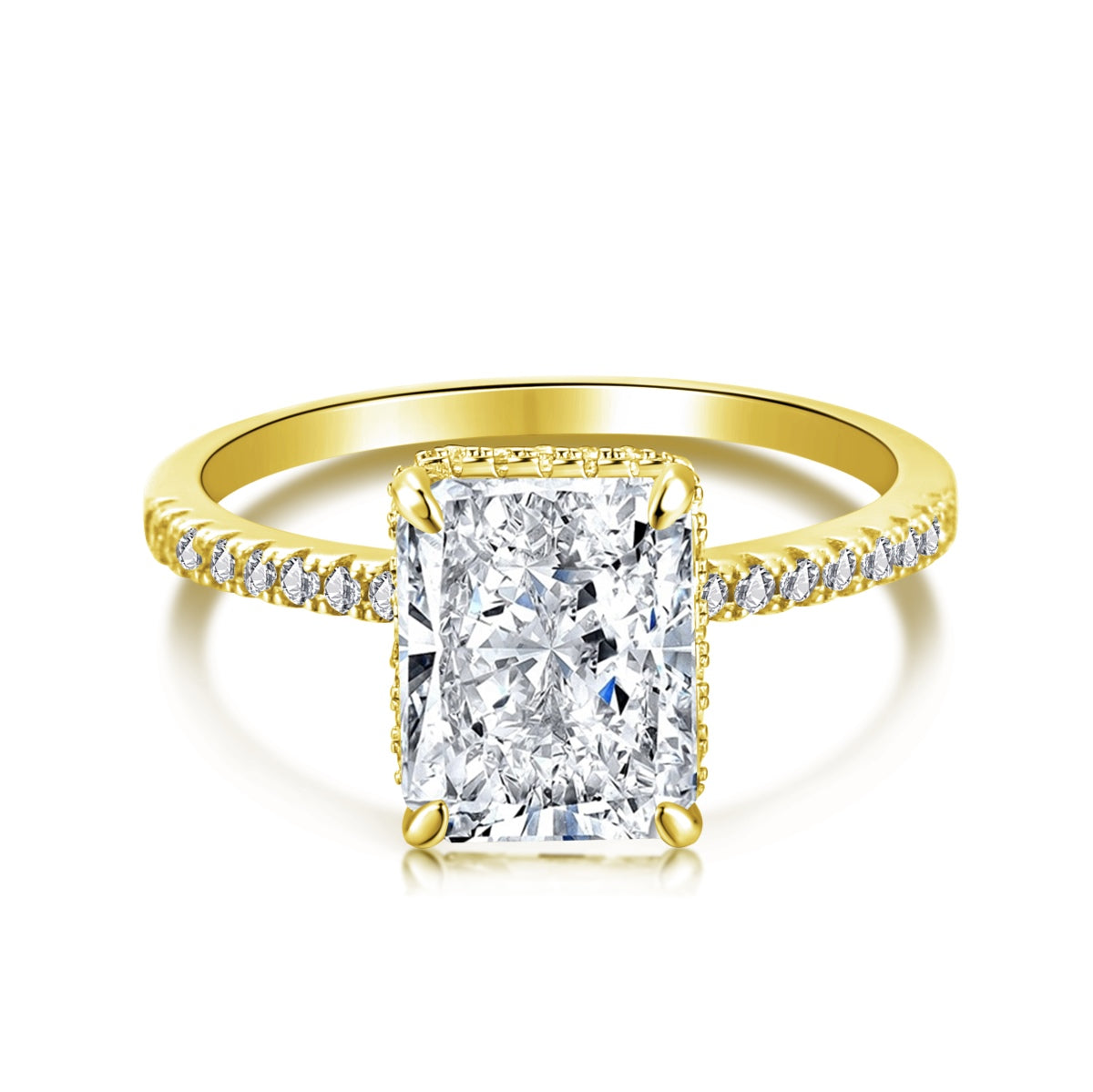 [Kincade Jewelrys]4.0 Carat Luxurious Engagement Ring