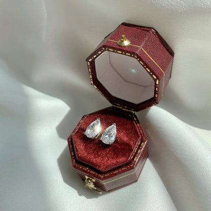 [Kincade Jewelrys]Ornate Water Drop Shape Earrings