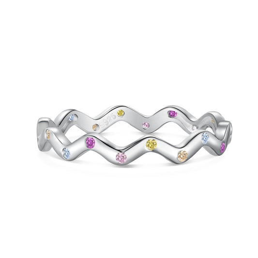 [Kincade Jewelrys]Ornate Vibrant Round Cut Daily Ring