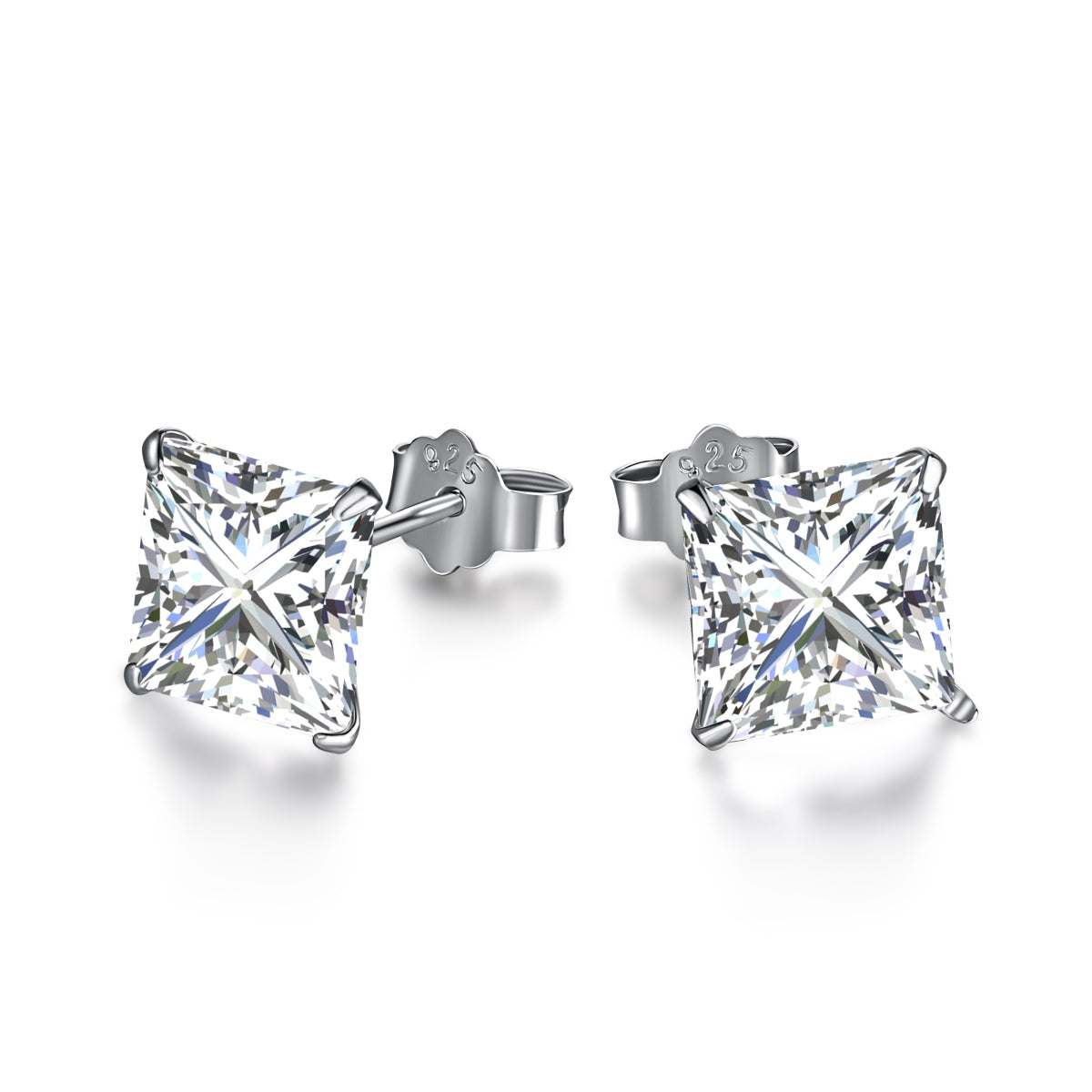 [Kincade Jewelrys]Ornate Square Shape Earrings