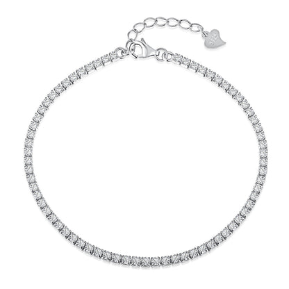 [Kincade Jewelrys]Radiant Shinning Princess Cut Tennis Bracelet