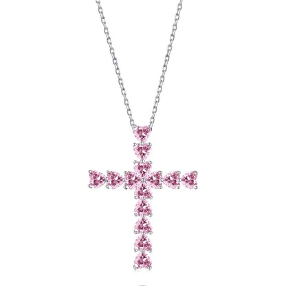 [Kincade Jewelrys]Radiant Cross Shape Necklace