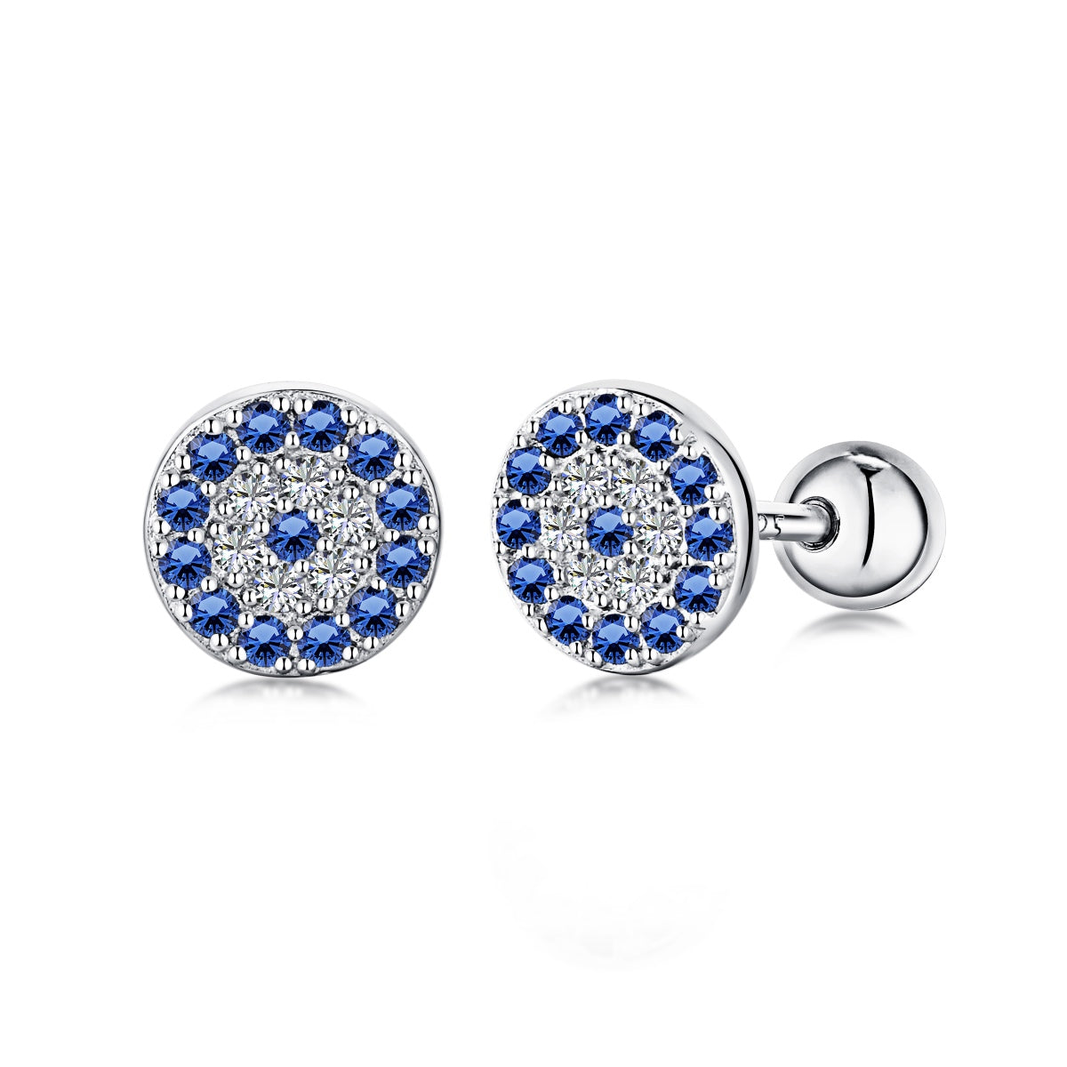 [Kincade]Devil's Eye Ear Bone Nail Earrings