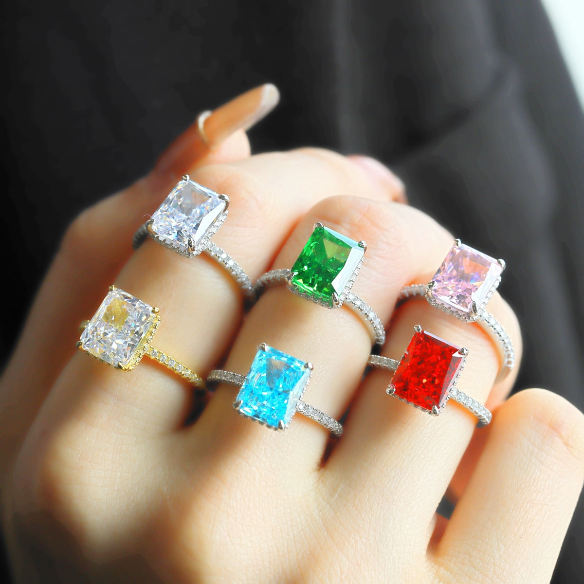 [Kincade Jewelrys]4.0 Carat Luxurious Engagement Ring