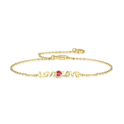 [Kincade Jewelrys]Romantic Heart Shape Lover Bracelet