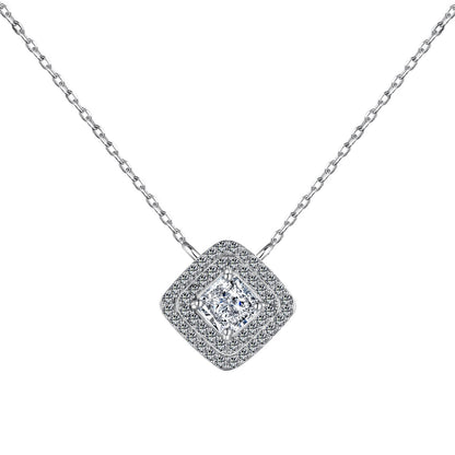 [Kincade Jewelrys]Sparkling Asscher Cut Necklace