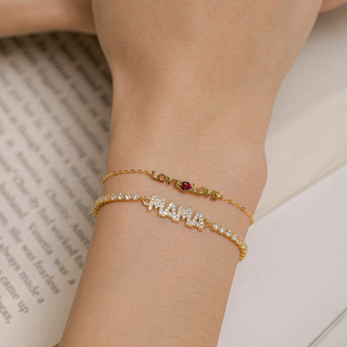 [Kincade Jewelrys]Romantic Heart Shape Lover Bracelet