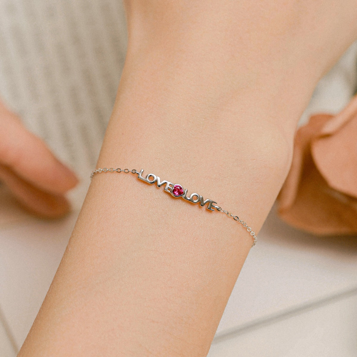 [Kincade Jewelrys]Romantic Heart Shape Lover Bracelet