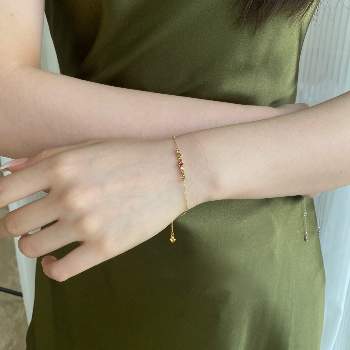 [Kincade Jewelrys]Romantic Heart Shape Lover Bracelet