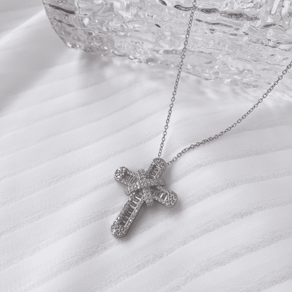 [Kincade Jewelrys]Gypsophila With Dimonds Necklace