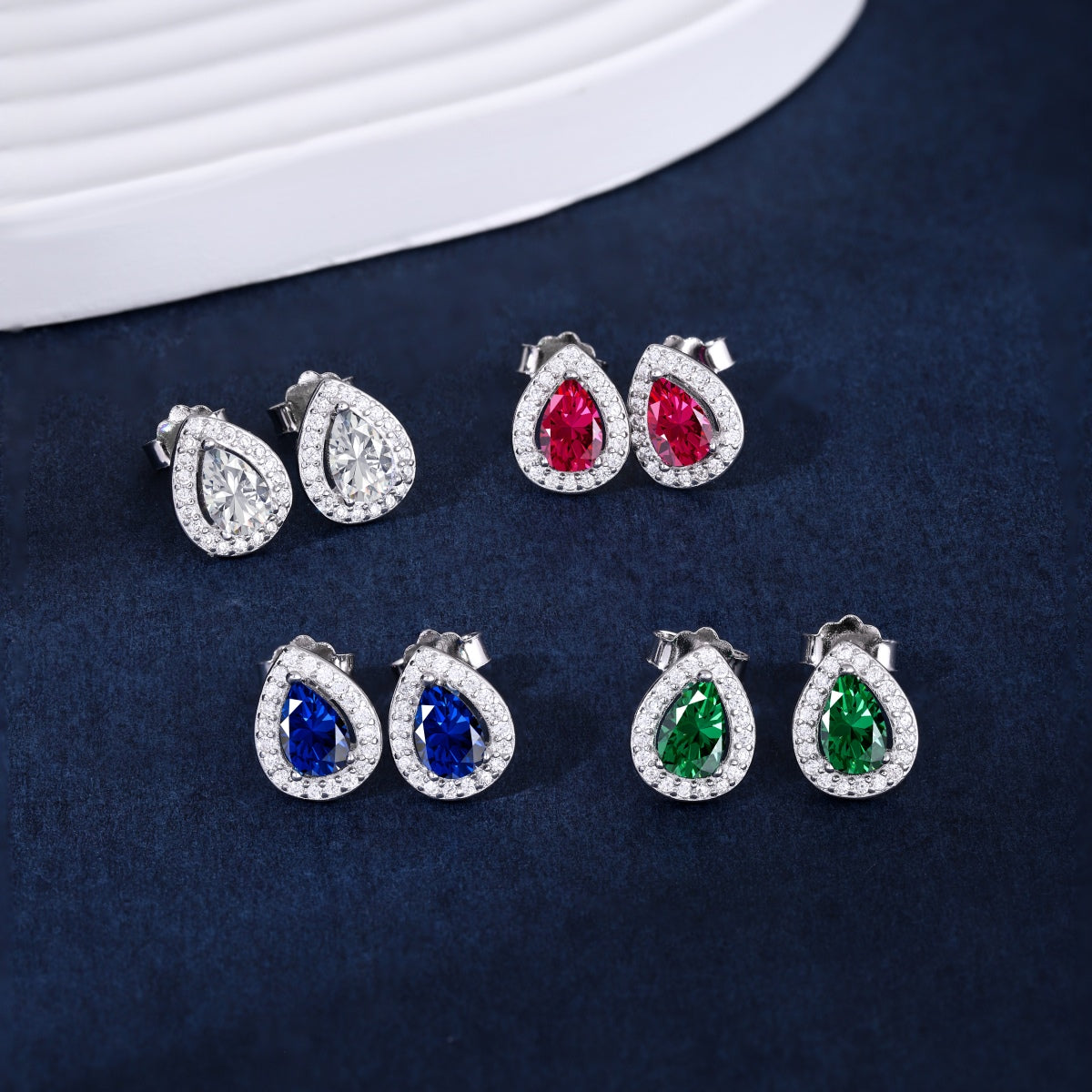 [Kincade Jewelrys]Luxurious Water Drop Shape Earrings