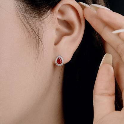 [Kincade Jewelrys]Luxurious Water Drop Shape Earrings