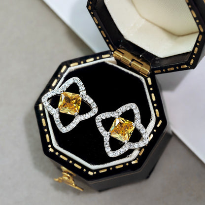 [Kincade]Elegant Star Shape Princess Cut Daily Earrings