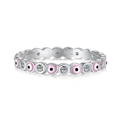 [Kincade Jewelrys]Sparkling Vibrant Round Shape Daily Ring