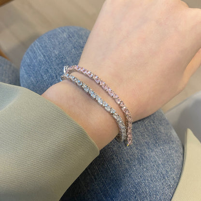 [Kincade]Dazzling Romantic Heart Shape Lover Bracelet