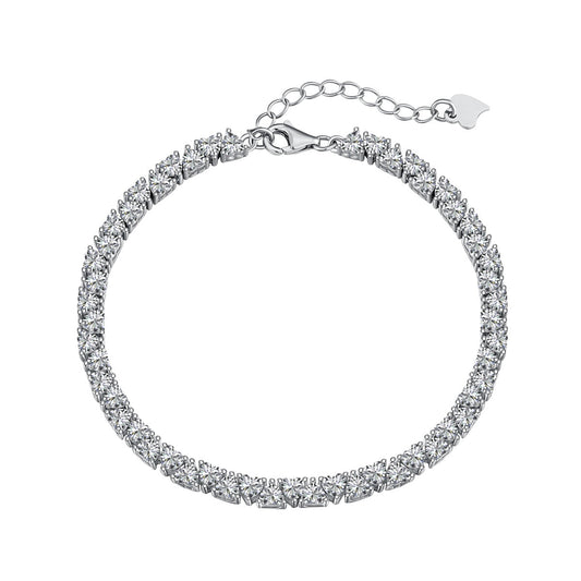 [Kincade]Dazzling Romantic Heart Shape Lover Bracelet