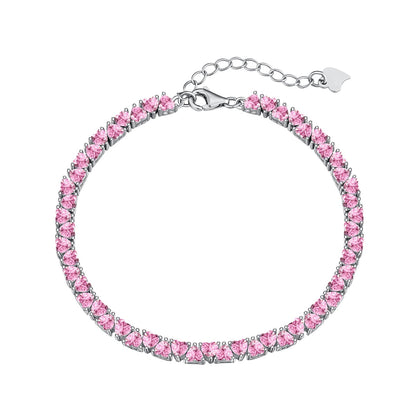 [Kincade]Dazzling Romantic Heart Shape Lover Bracelet