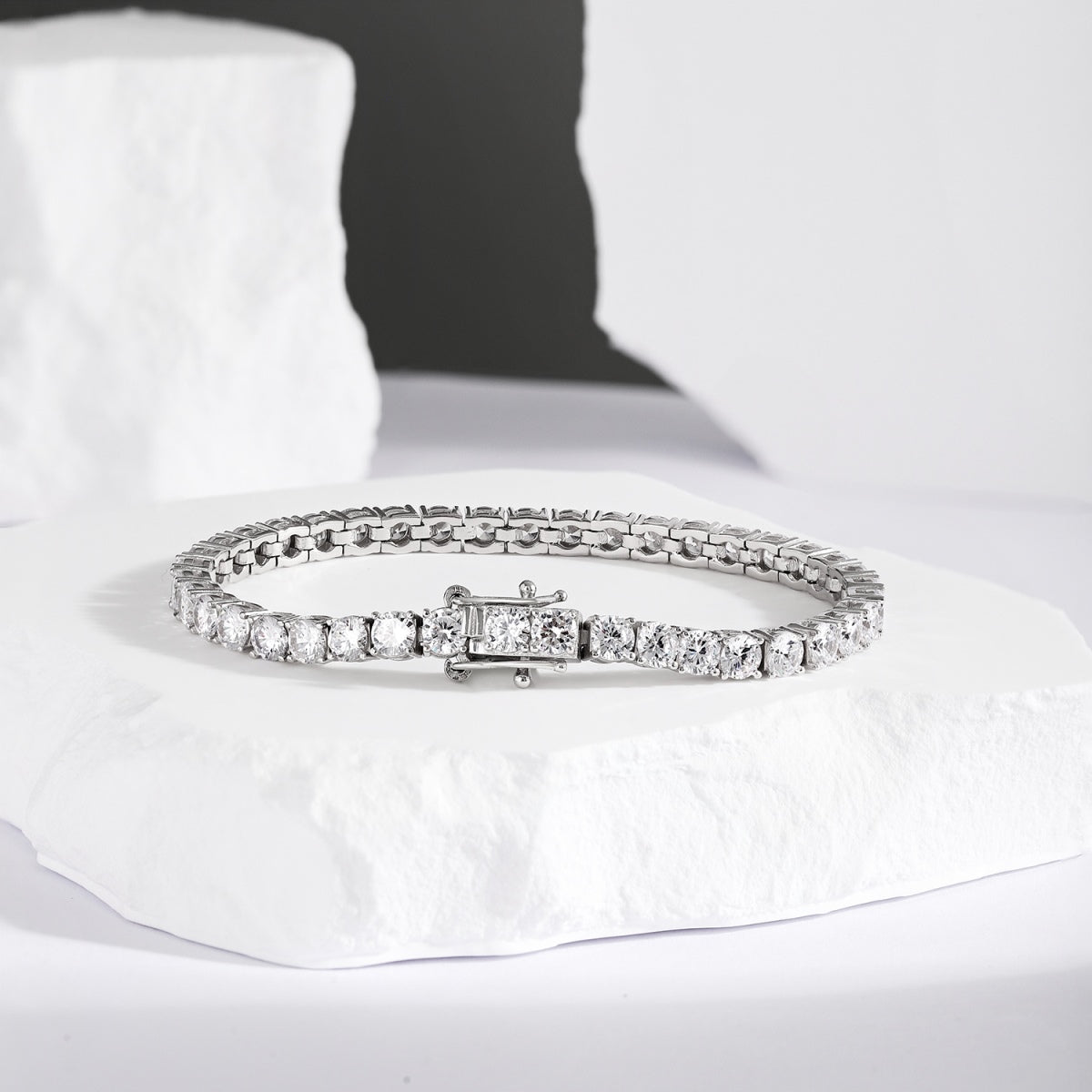 [Kincade Jewelrys]Radiant Colorful Round Cut Party Bracelet