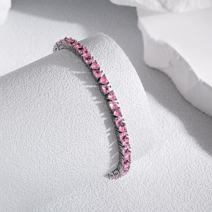 [Kincade]Dazzling Romantic Heart Shape Lover Bracelet