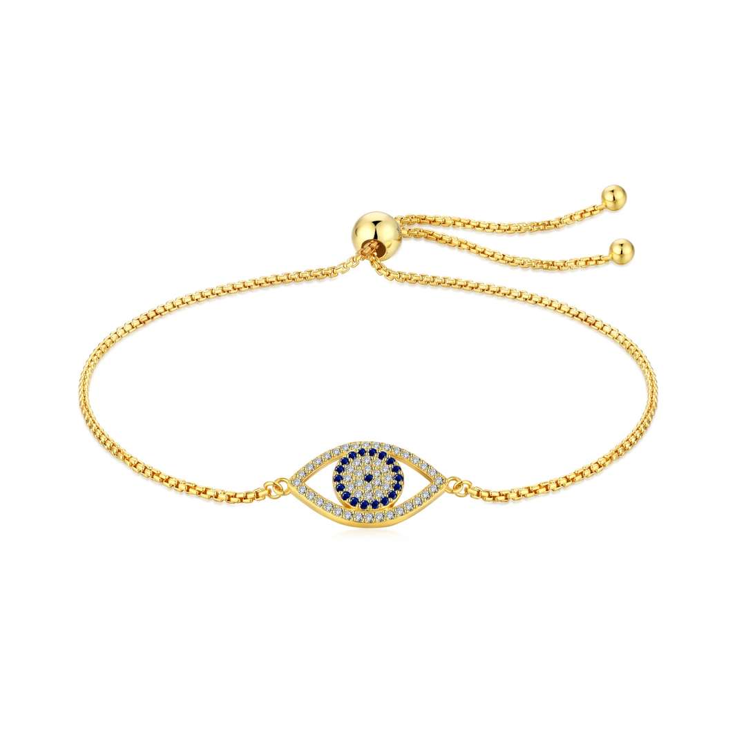 [Kincade Jewelrys]Dazzling Eye Shape Necklace