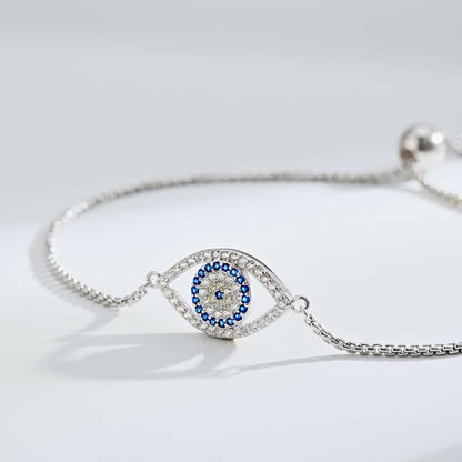 [Kincade Jewelrys]Dazzling Eye Shape Necklace