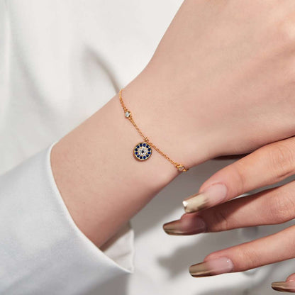 [Kincade]Pulsera redonda Ojo del Diablo