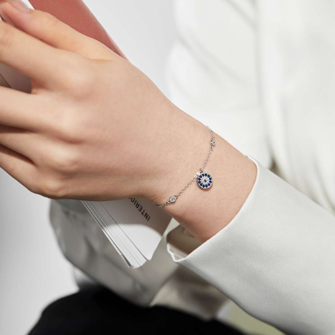 [Kincade]Pulsera redonda Ojo del Diablo