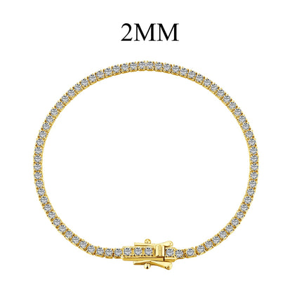 [Kincade Jewelrys]Radiant Colorful Round Cut Party Bracelet