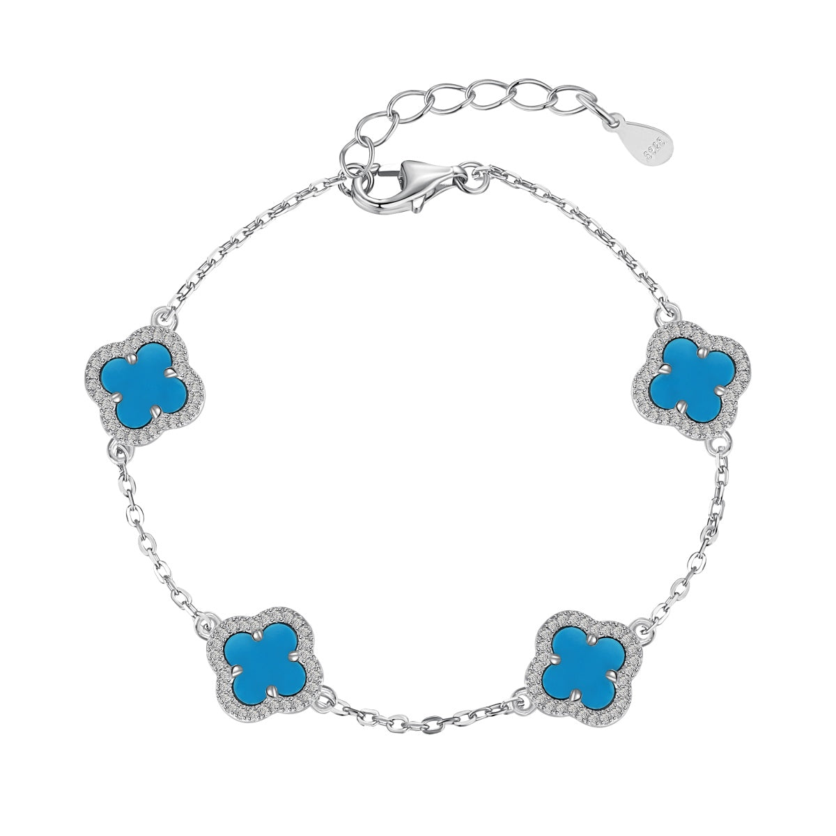 [Kincade Jewelrys]Four-Leaf Clover Exquisite Bracelet