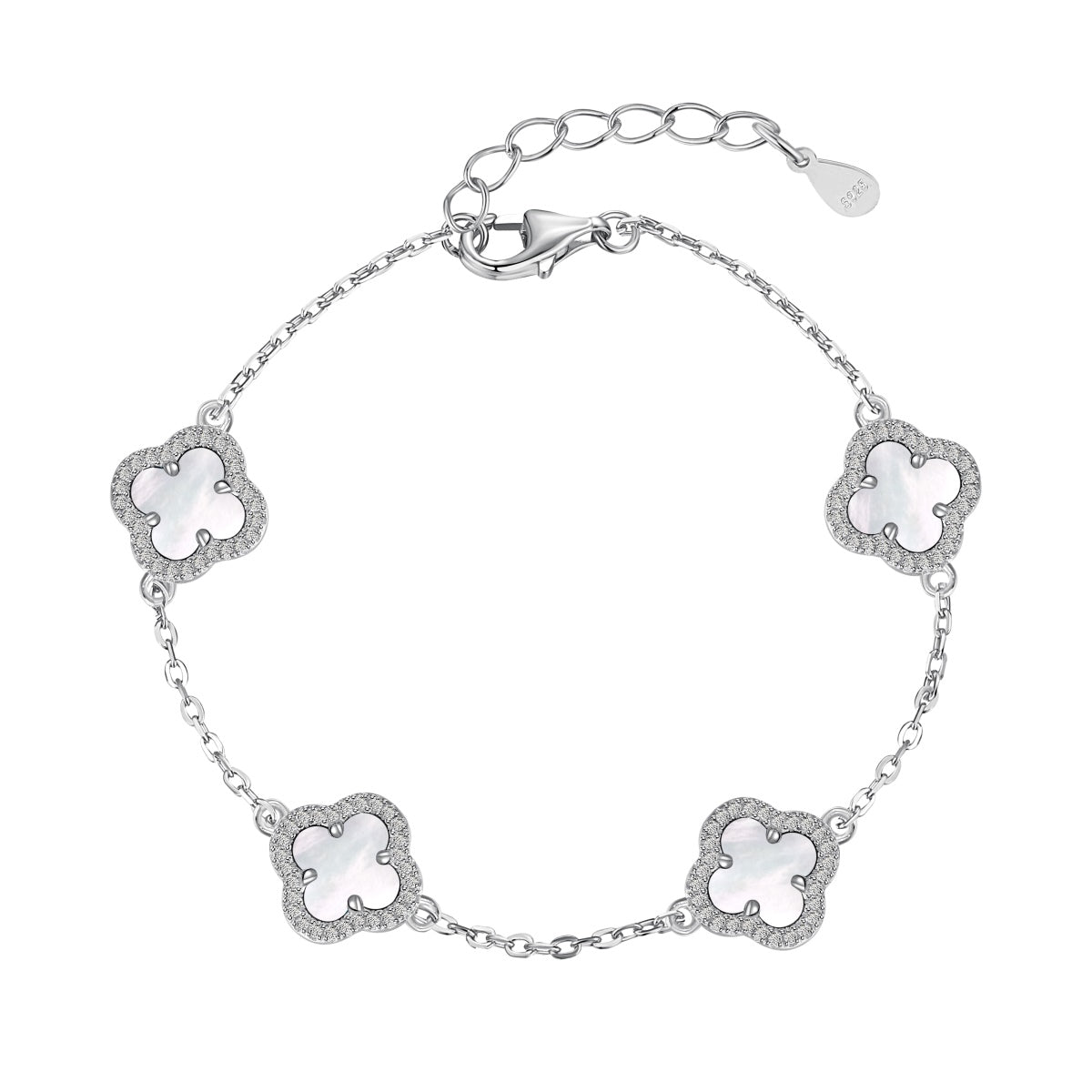 [Kincade Jewelrys]Four-Leaf Clover Exquisite Bracelet