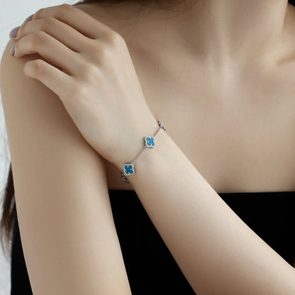 [Kincade Jewelrys]Four-Leaf Clover Exquisite Bracelet