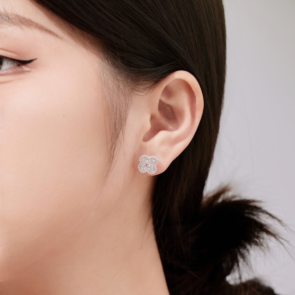 [Kincade Jewelrys]Four Leaf Clover Fashion Earrings