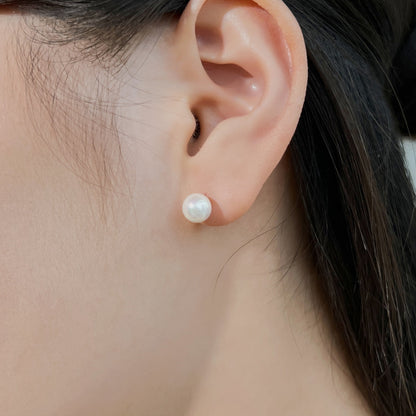 [Kincade Jewelrys]Delicate Pearl Earrings