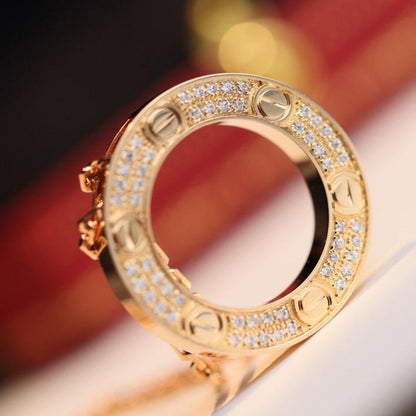 [Kincade Jewelrys]LOVE NECKLACE ADJUSTABLE ROSE GOLD