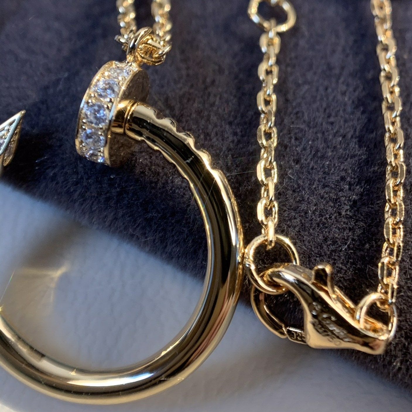 [Kincade Jewelrys]JUSTE NECKLACE PINK GOLD