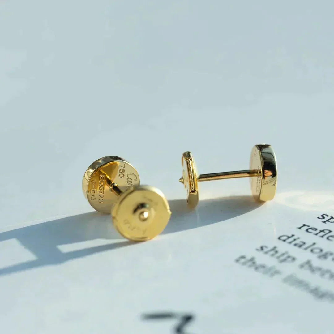 [Kincade Jewelrys]LOVE EARRINGS GOLD 10MM