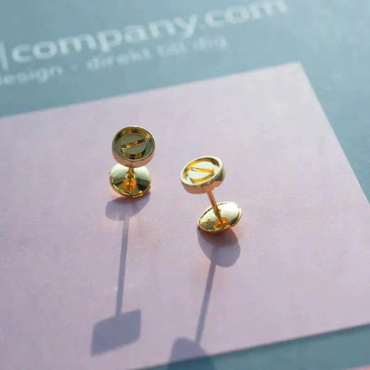 [Kincade Jewelrys]LOVE EARRINGS GOLD 10MM