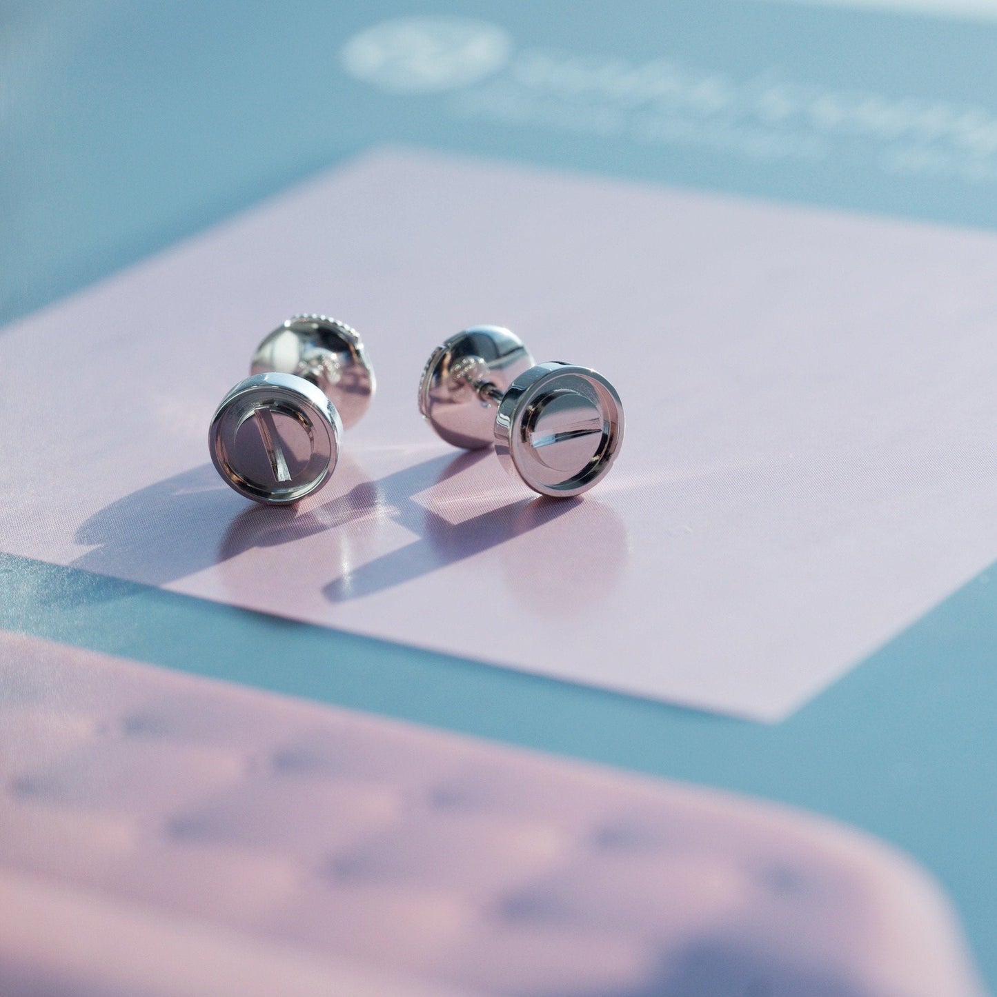 [Kincade Jewelrys]LOVE EARRINGS SILVER 10MM