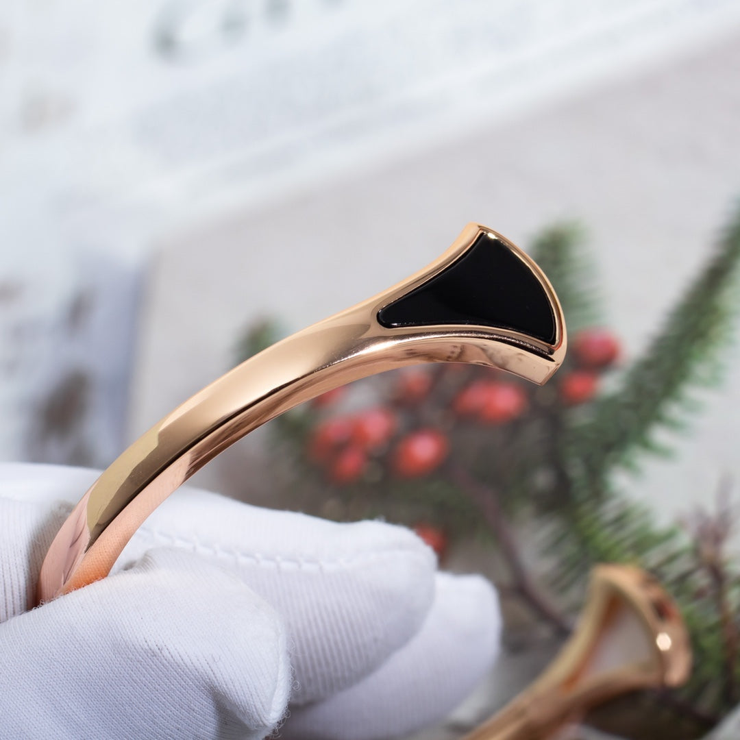 [Kincade Jewelrys]DREAM BRACELET OPEN PINK GOLD MOP