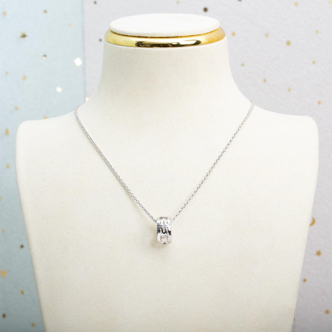 [Kincade Jewelrys]PARENTESI NECKLACE SILVER