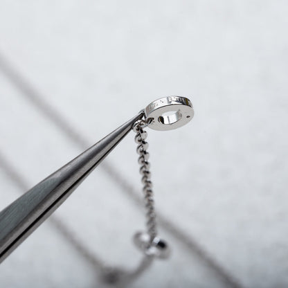 [Kincade Jewelrys]PARENTESI NECKLACE SILVER