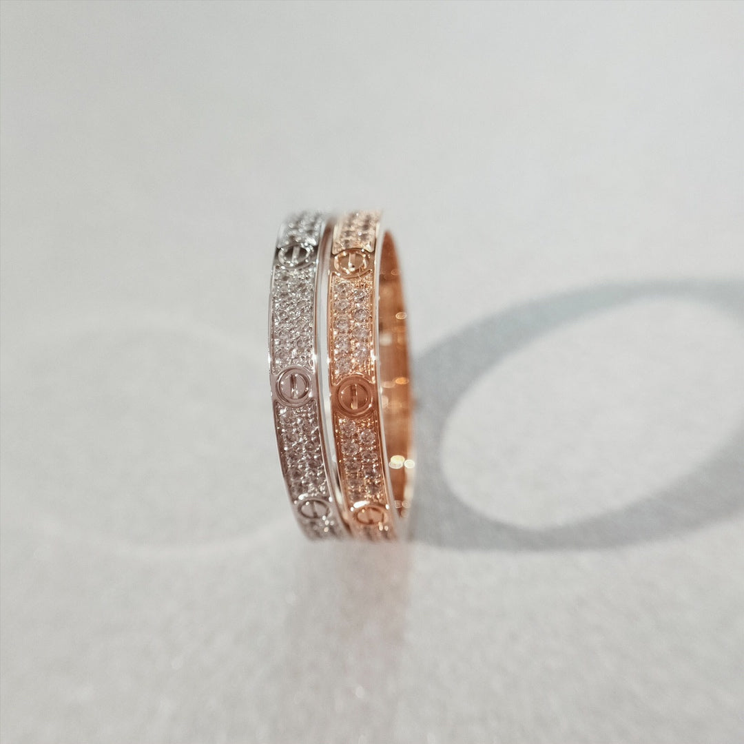 [Kincade Jewelrys]LOVE RING 2.65MM DIAMOND