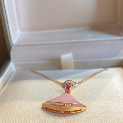 [Kincade Jewelrys]DREAM NECKLACE PINK OPAL