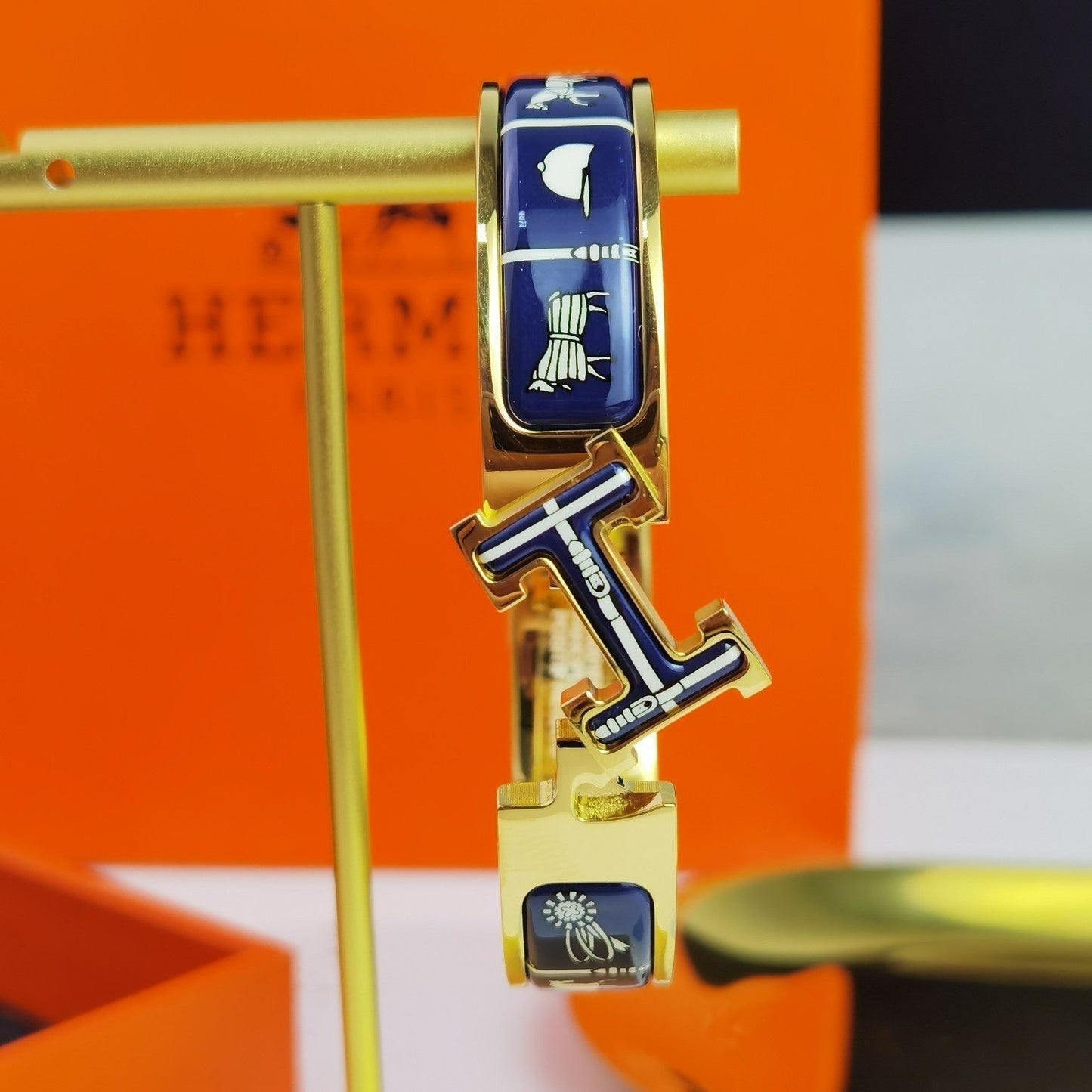 [Kincade Jewelrys]H COUVERTURES DARK BLUE BRACELET