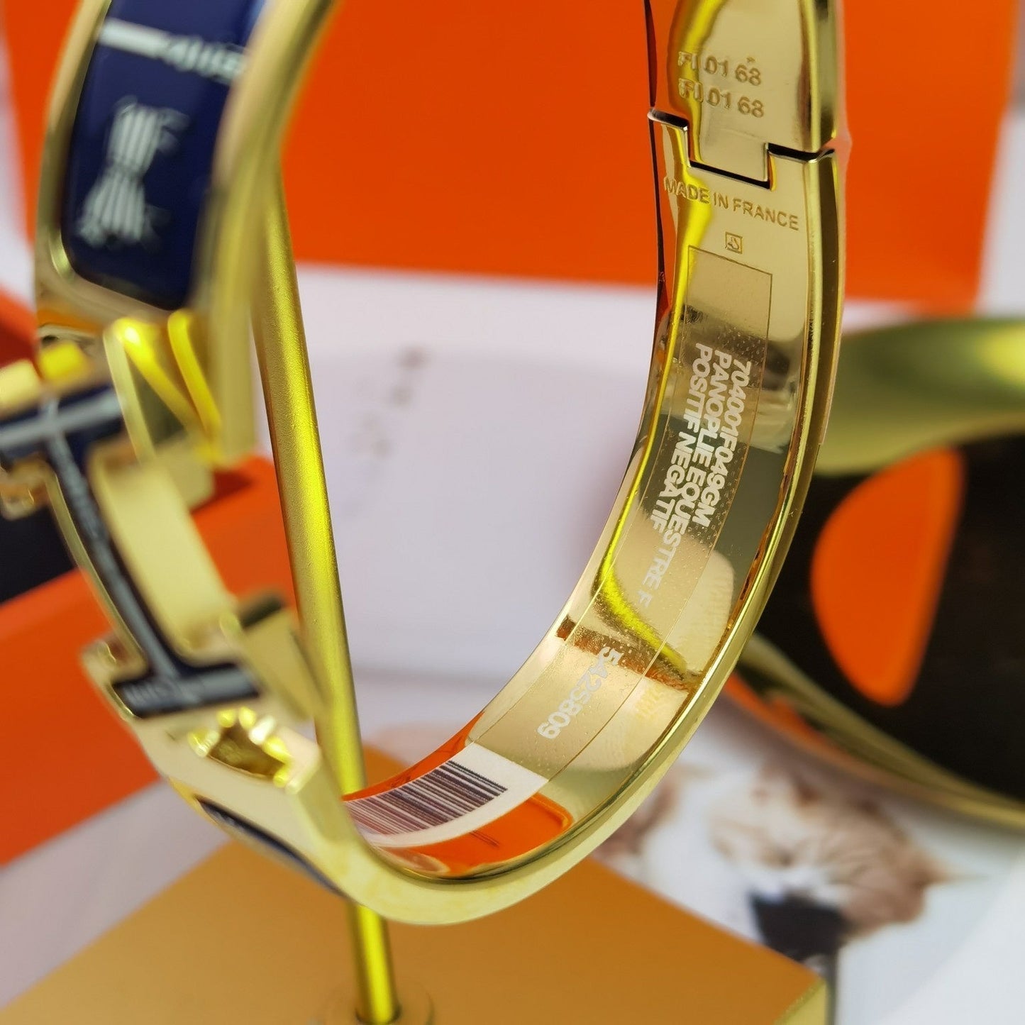 [Kincade Jewelrys]H COUVERTURES DARK BLUE BRACELET