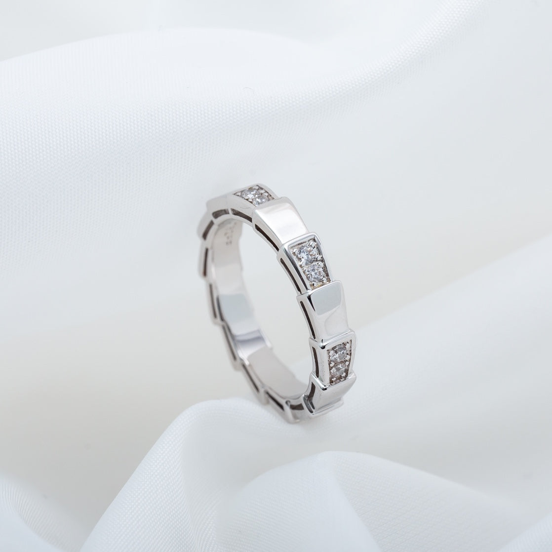 [Kincade Jewelrys]SERPENTI RING SILVER  3MM