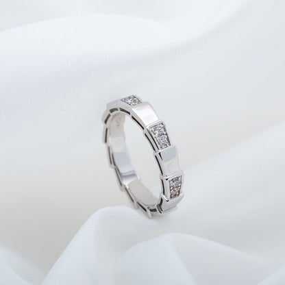 [Kincade Jewelrys]SERPENTI RING SILVER  3MM
