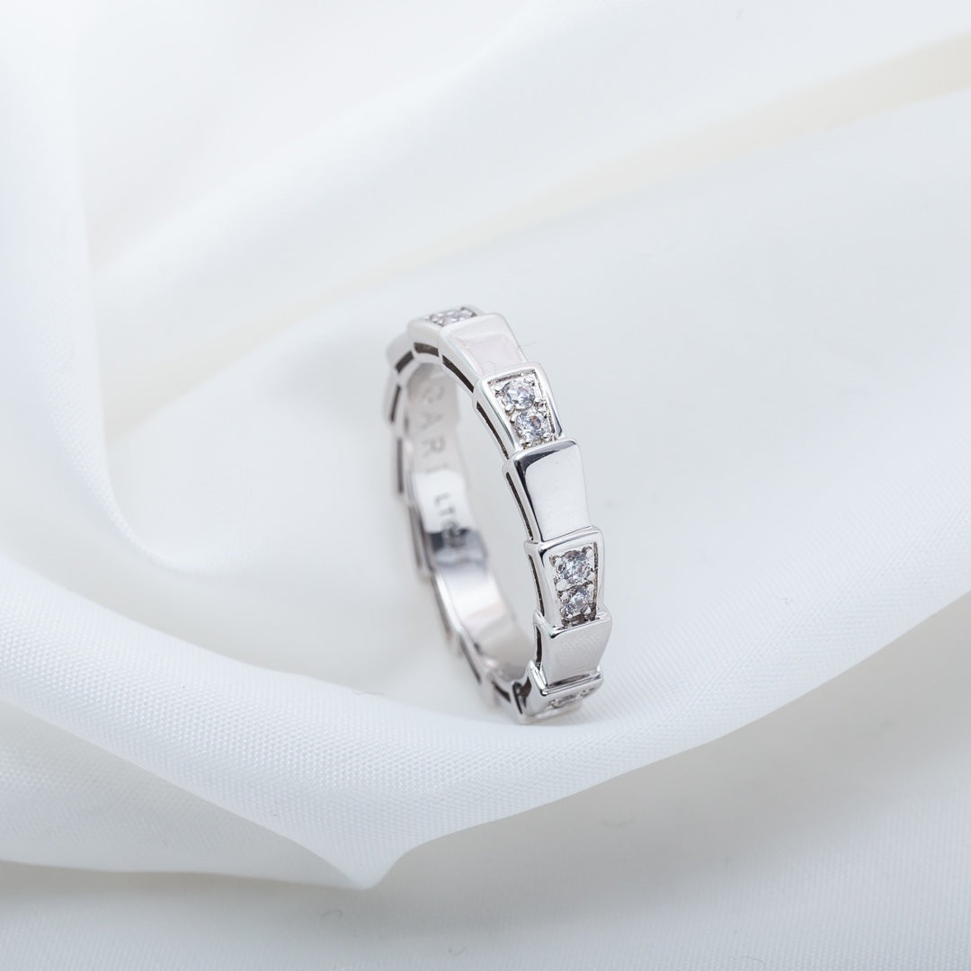 [Kincade Jewelrys]SERPENTI RING SILVER  3MM